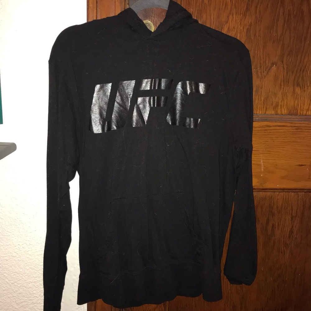 UFC thin T-shirt hoodie